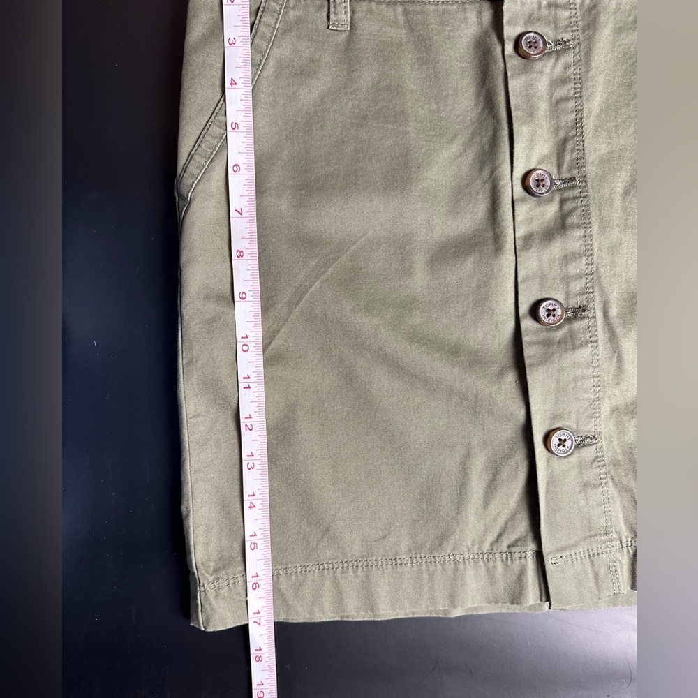 Tommy Hilfiger Olive Green Khaki Pencil Skirt  NWT 🌟 - Picture 7 of 11